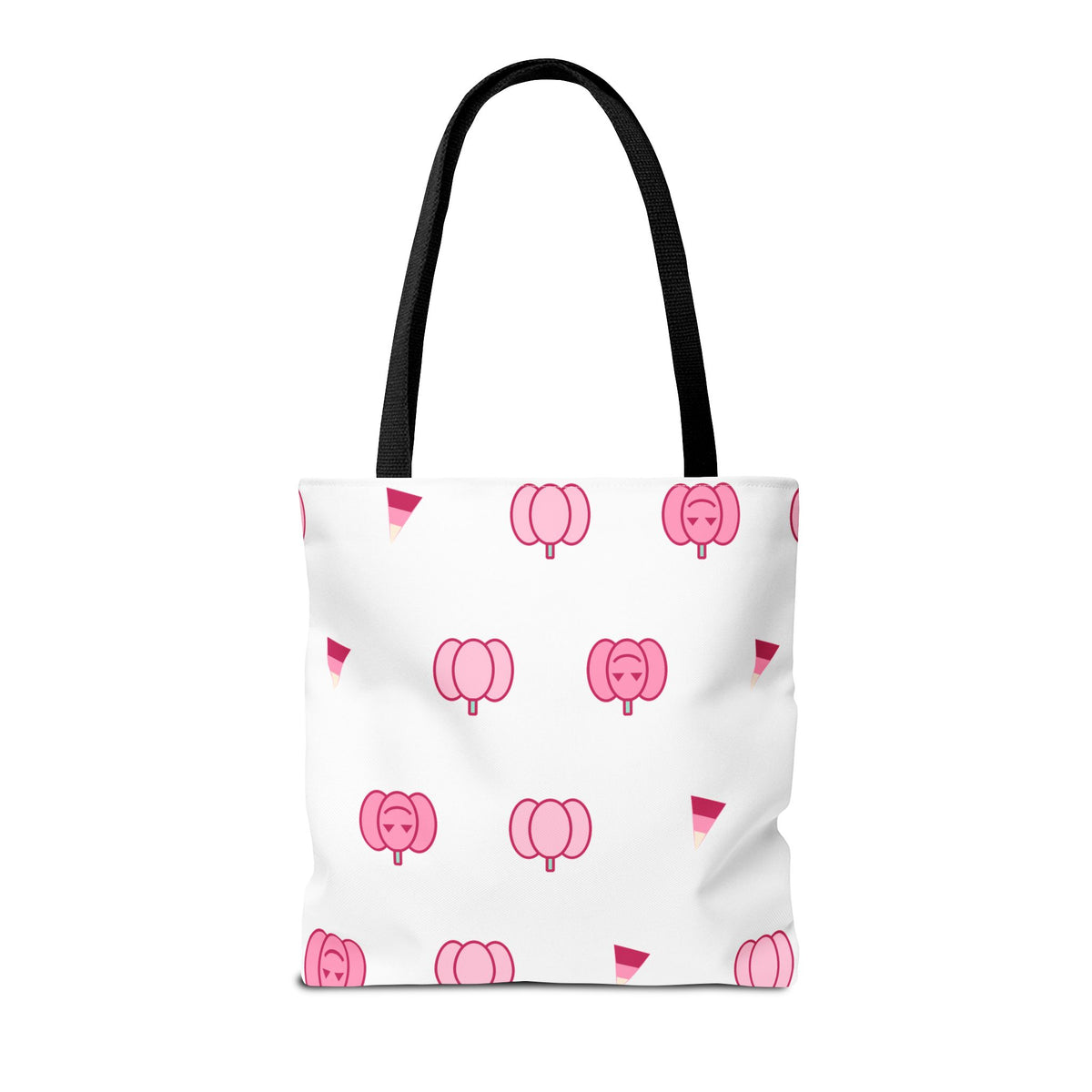 Pink Pumpkin Halloween Tote Bag