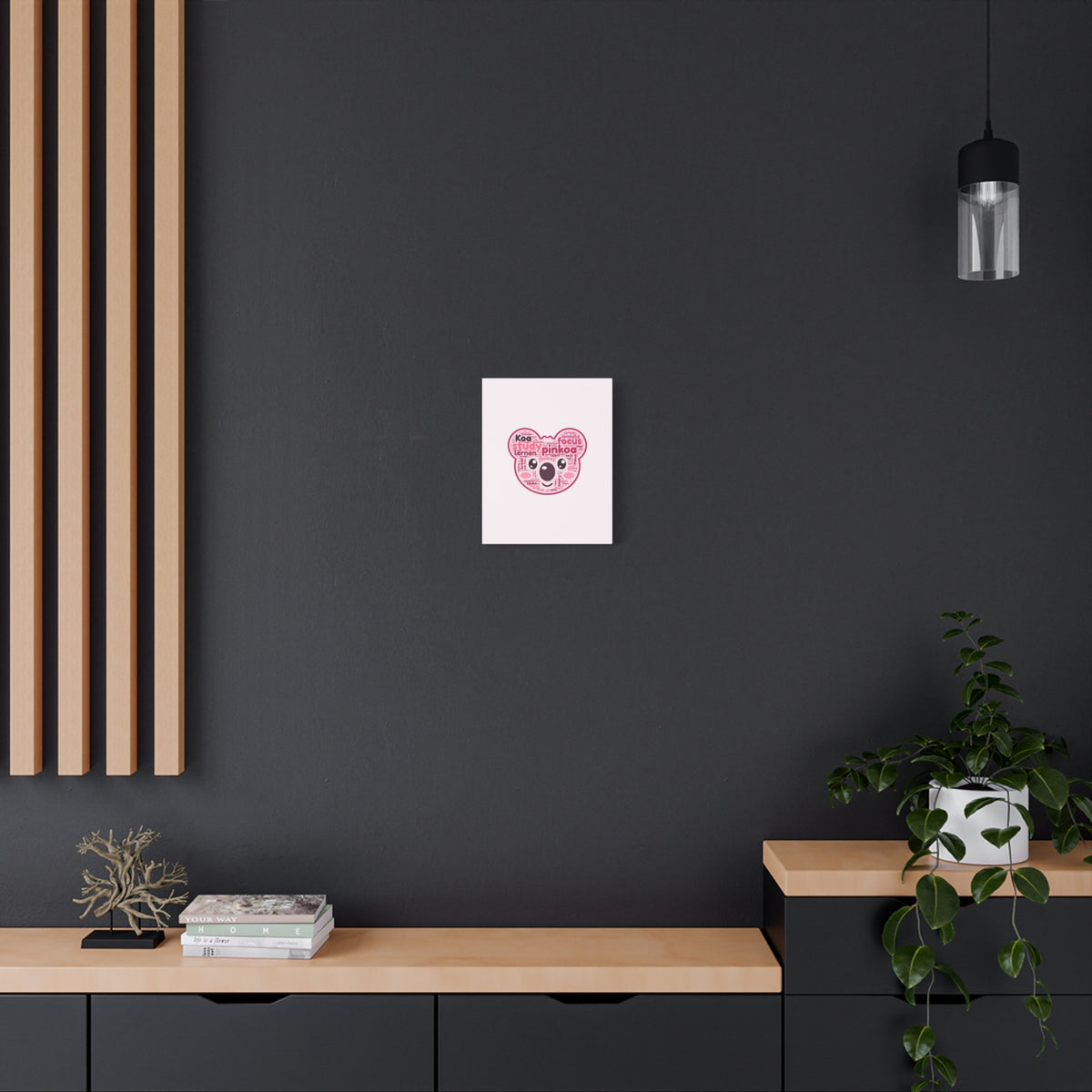 Koa aus Lernwörtern Leinwand