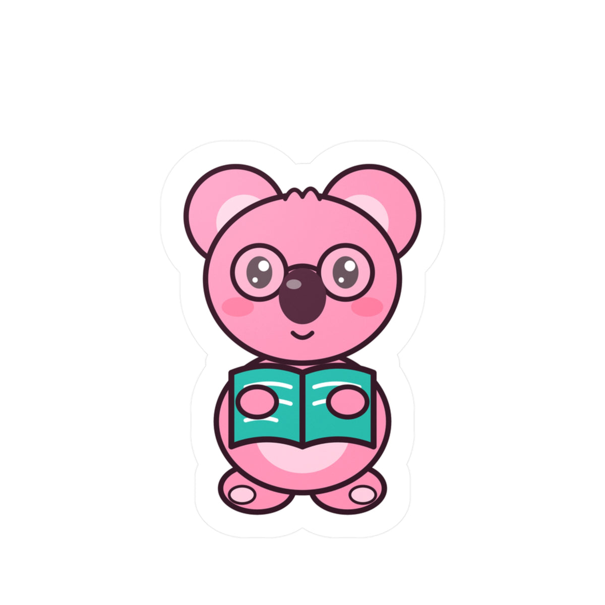 Koa Study Buddy Sticker
