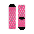 Koa Party Pattern Crew Socks