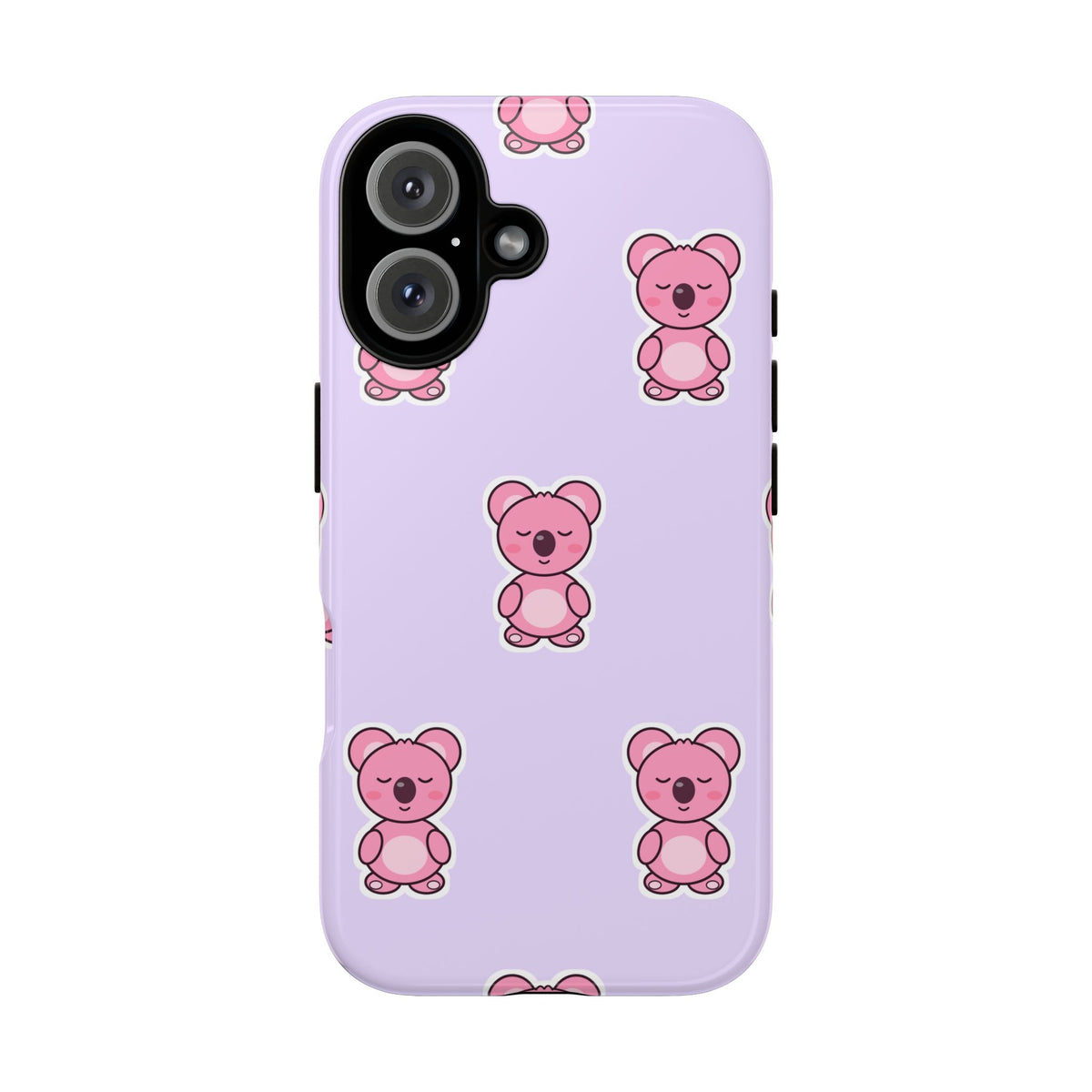 Sleepy Koa Tough Phone Case (Lilac)