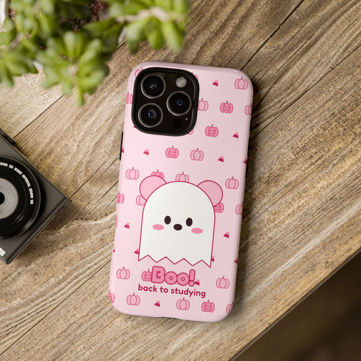 Ghost Koa Pink Pumpkin Tough Phone Case