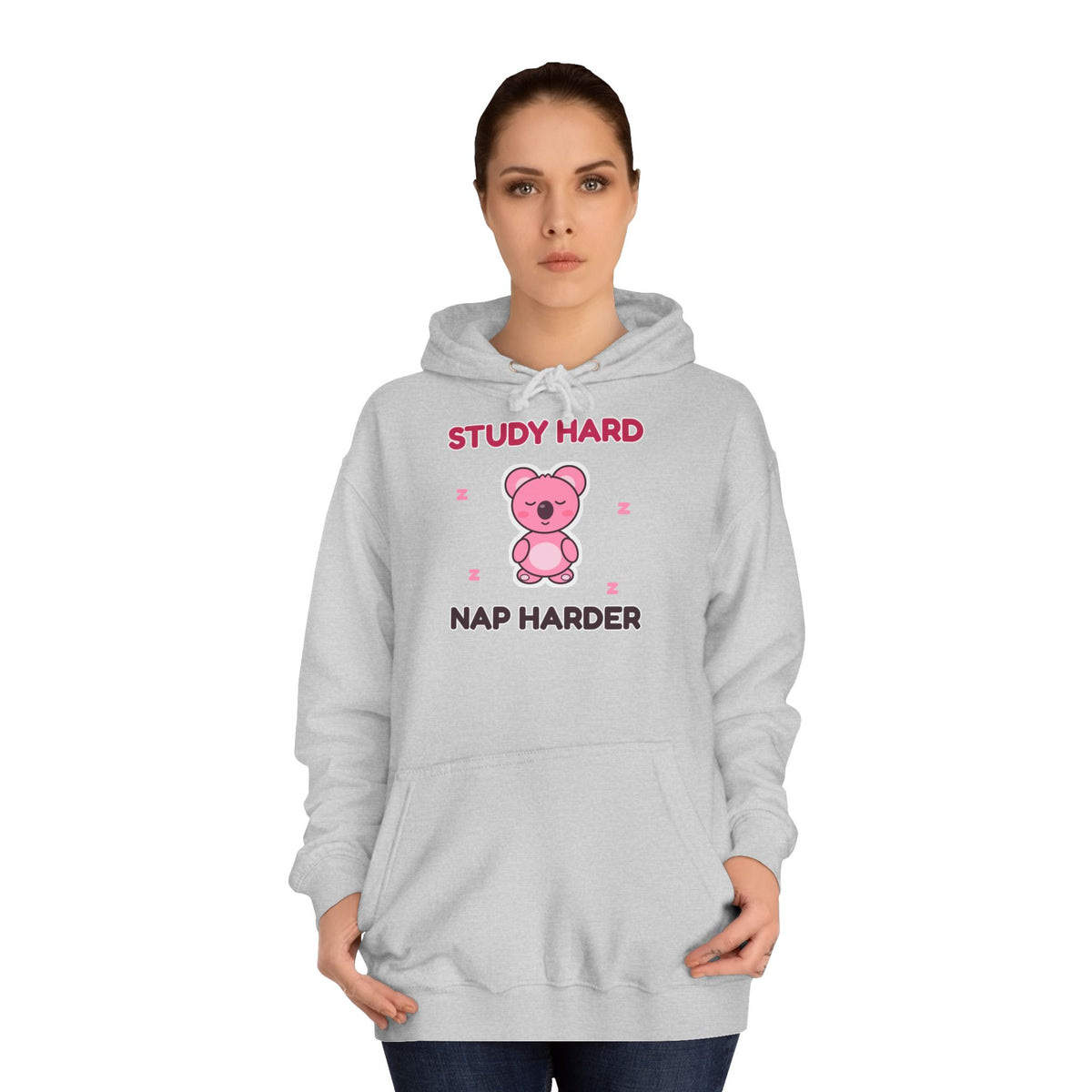 Study Hard Nap Harder Koa Hoodie