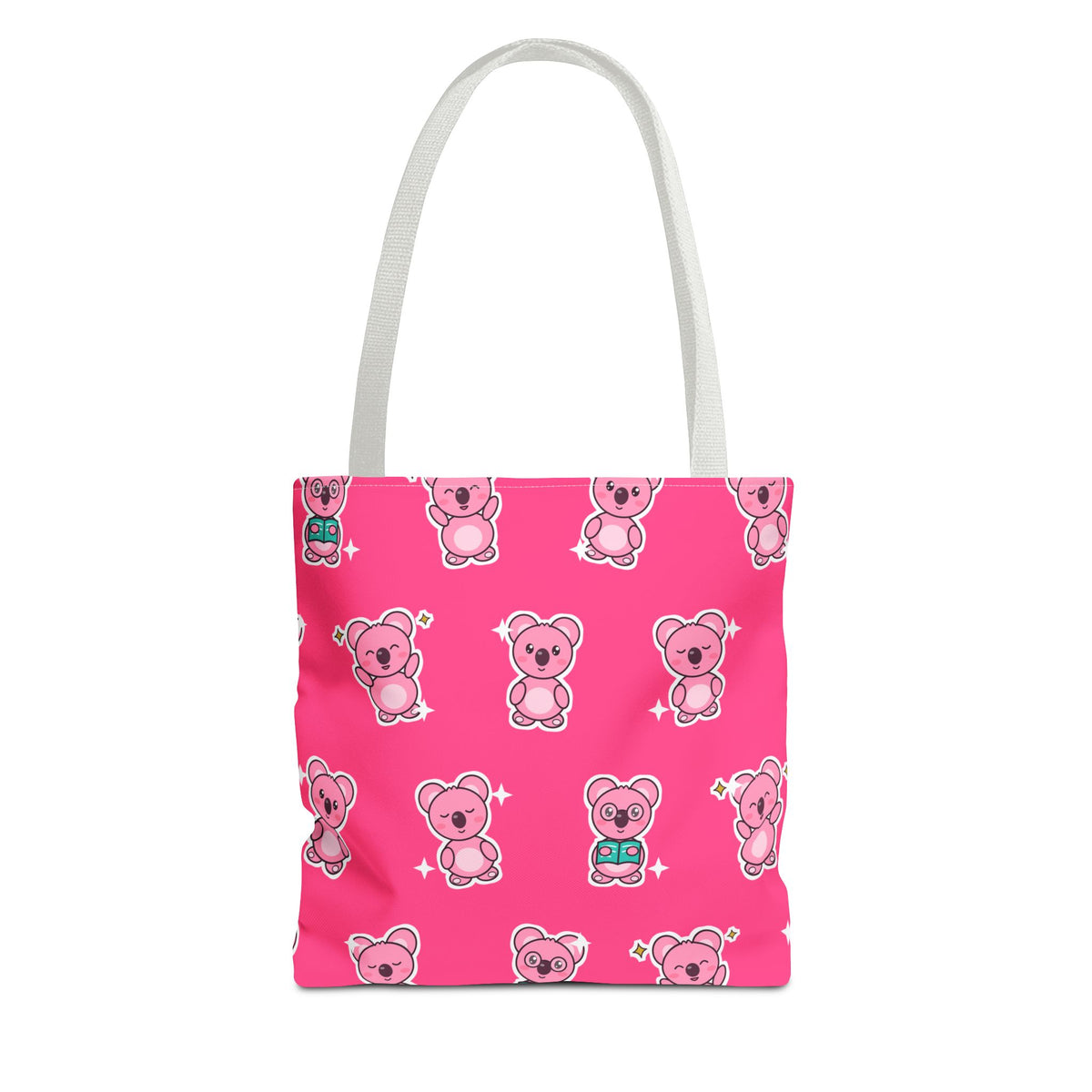Koa Party All-Over Print Tote Bag – Hot Pink