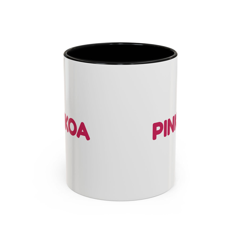 PINKOA Wordmark Accent Mug: inside view