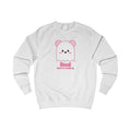Boo! Ghost Koa Halloween sweatshirt in white