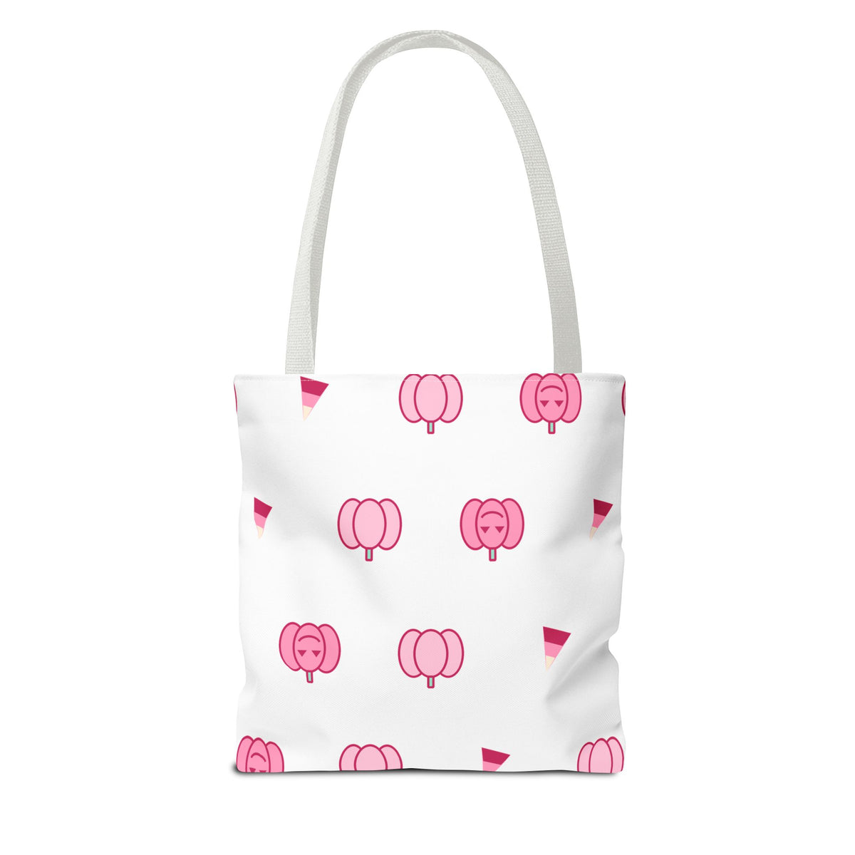 Pink Pumpkin Halloween Tote Bag