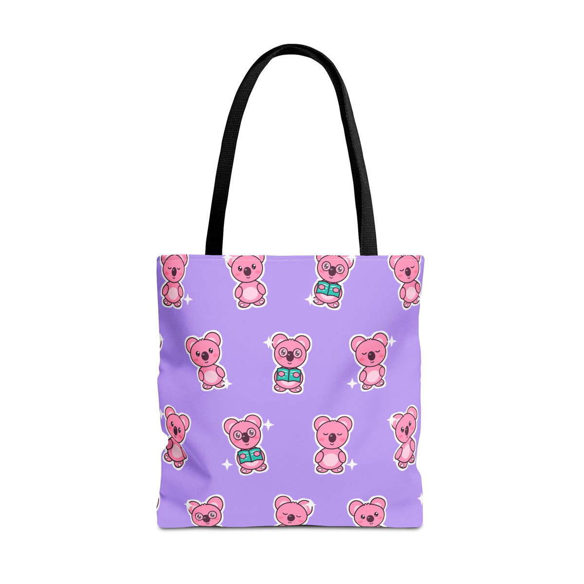 Koa Party Allover-Print Tragetasche – Flieder