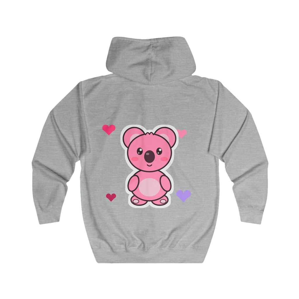 Koa Hearts Zip Hoodie