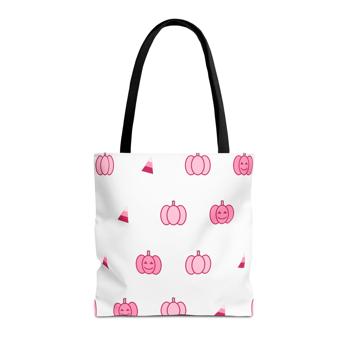 Pink Pumpkin Halloween Tote Bag