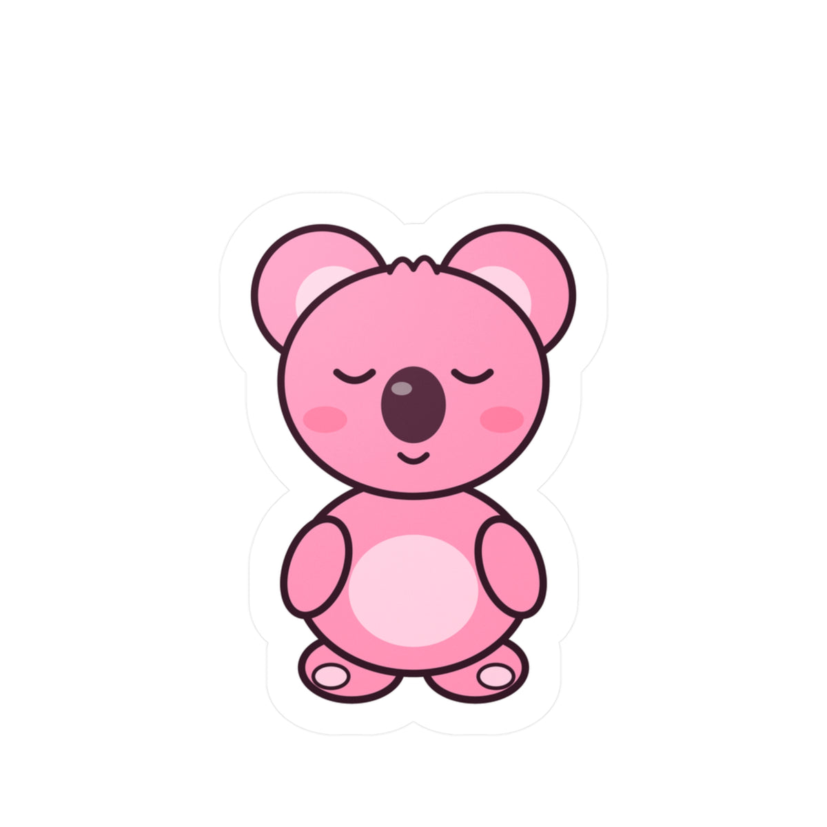 Sleepy Koa Sticker