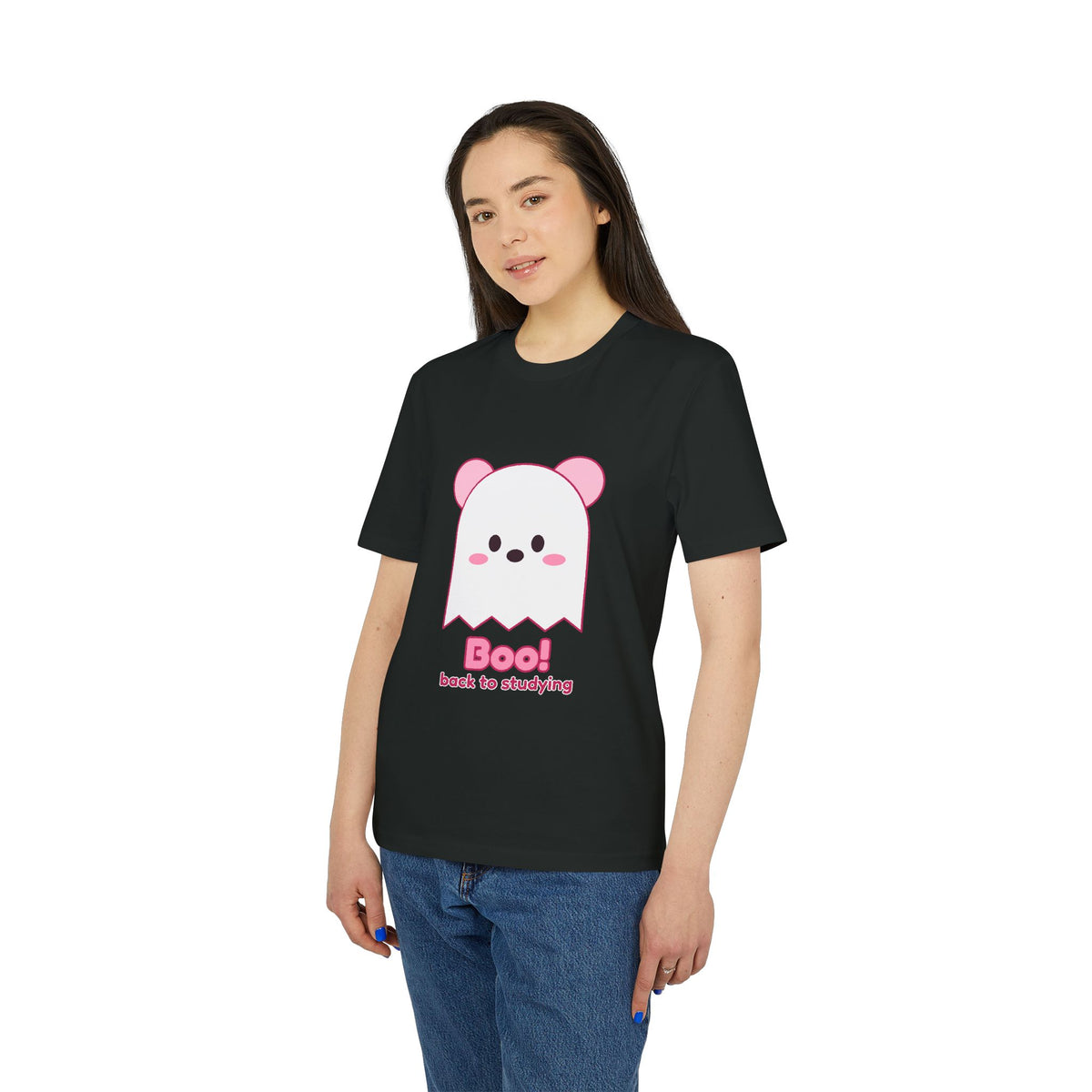 Boo! Ghost Koa Halloween tee, cute pink ghost koala shirt – mockup 8