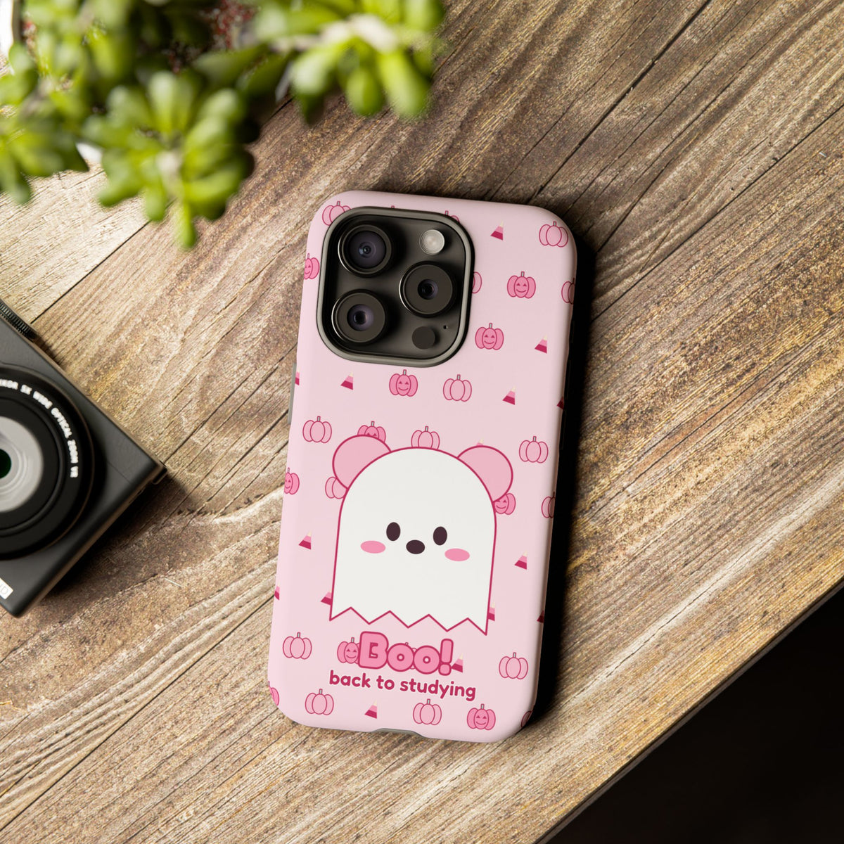 Ghost Koa Pink Pumpkin Tough Phone Case