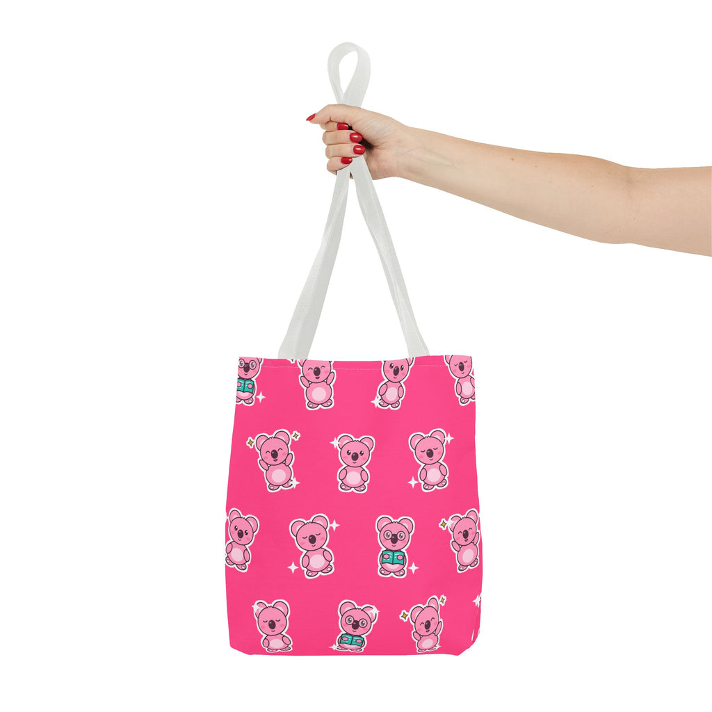 Koa Party All-Over Print Tote Bag – Hot Pink