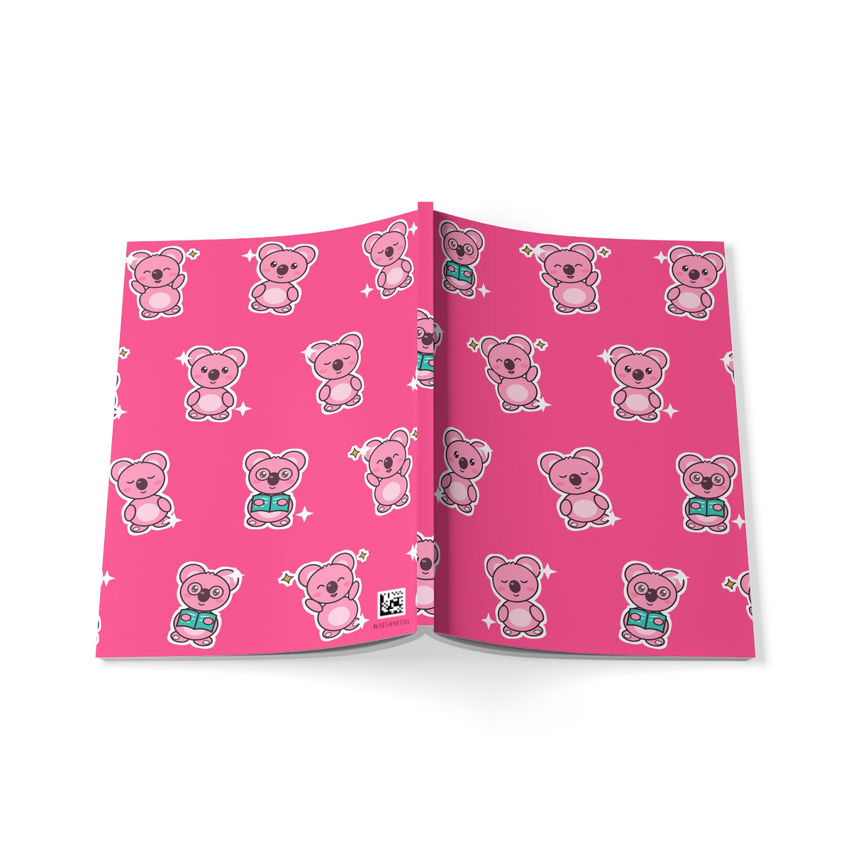 Koa Party Pattern A5 Notebook