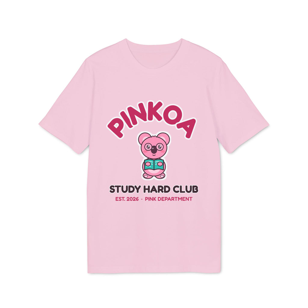 PINKOA Study Hard Club Varsity Tee