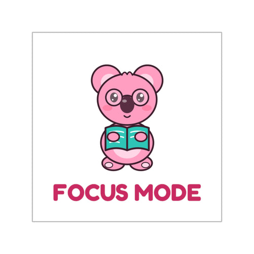 Focus Mode Koa Laptop Sticker