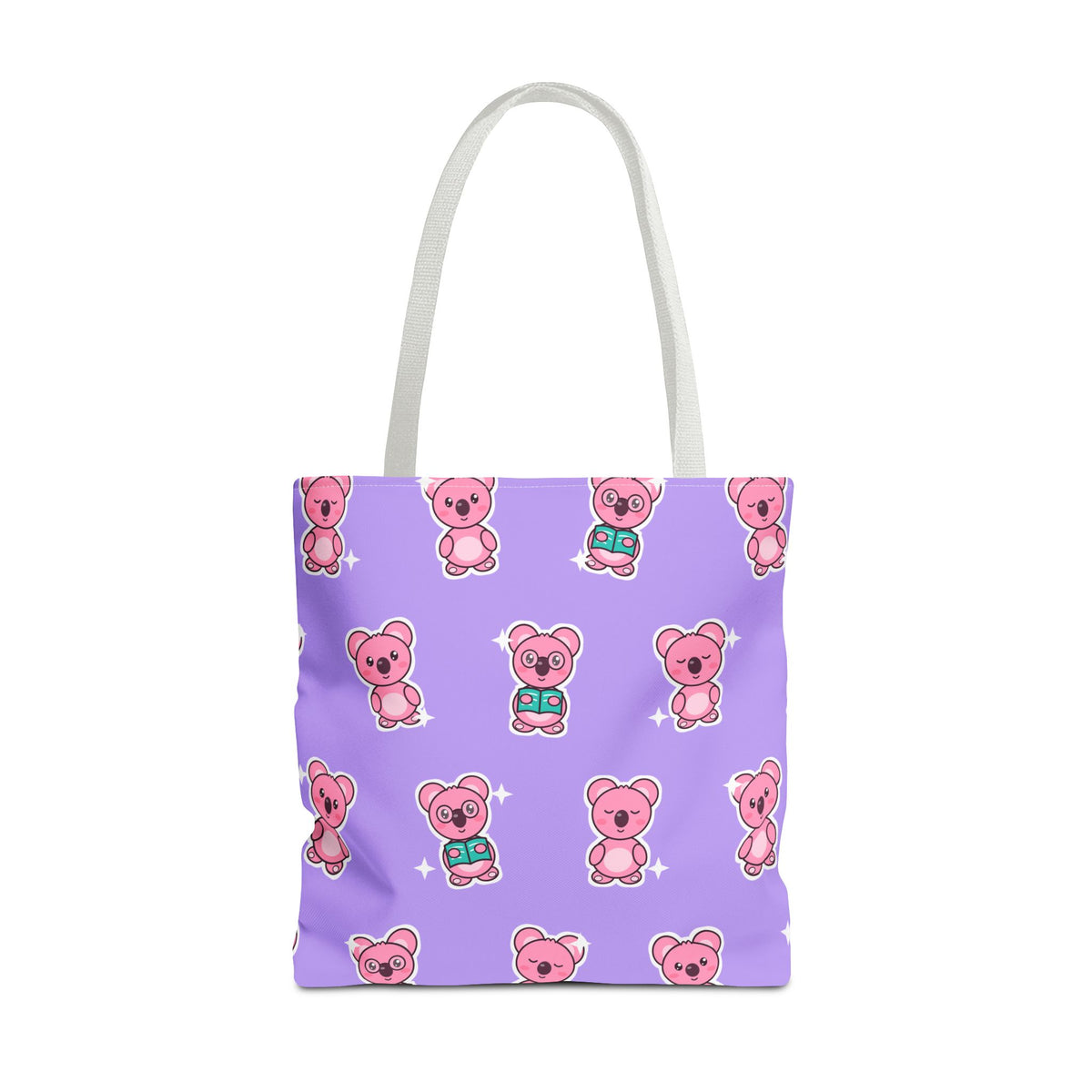 Koa Party Allover-Print Tragetasche – Flieder