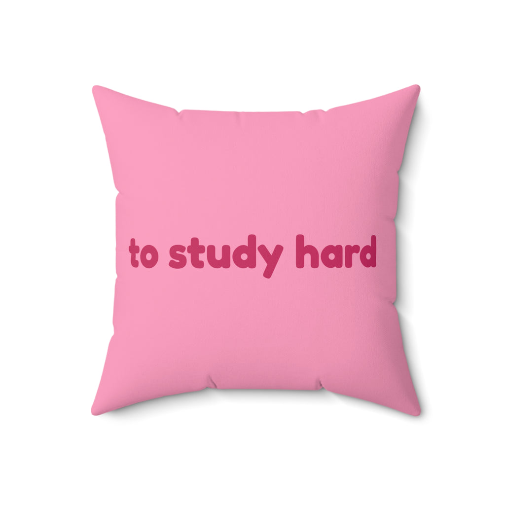 PINKOA "to study hard" Kissen
