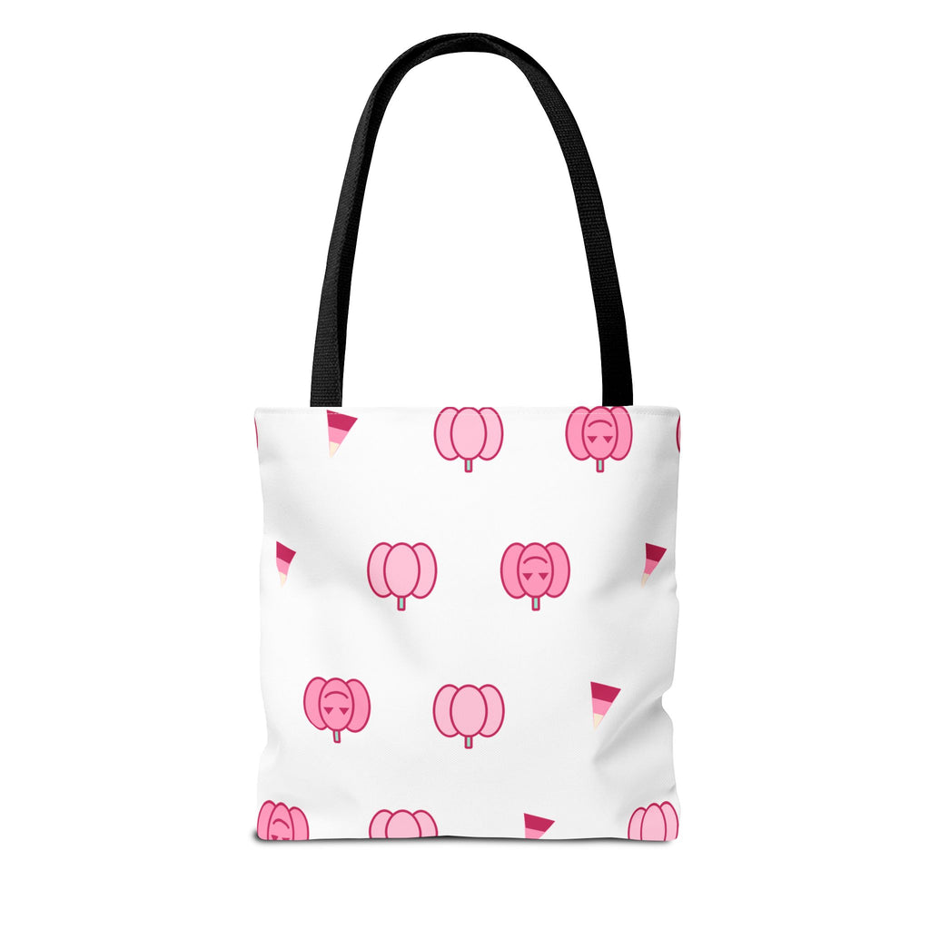 Pink Pumpkin Halloween Tote Bag