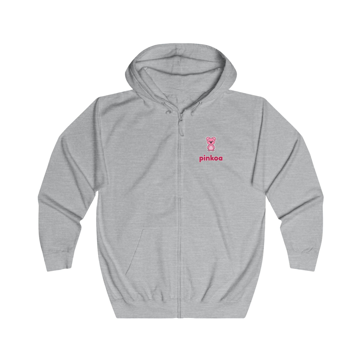 Koa Hearts Zip Hoodie