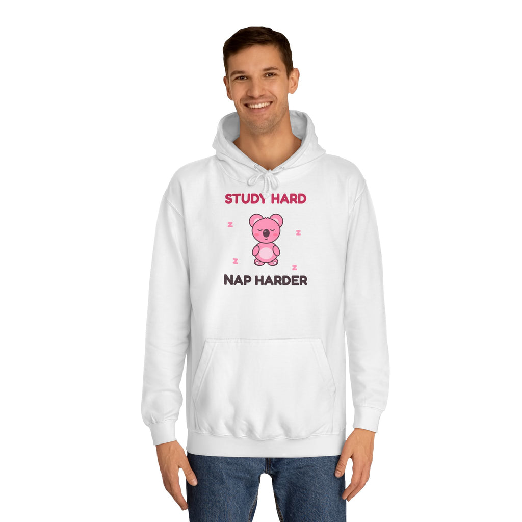 Study Hard Nap Harder Koa Hoodie