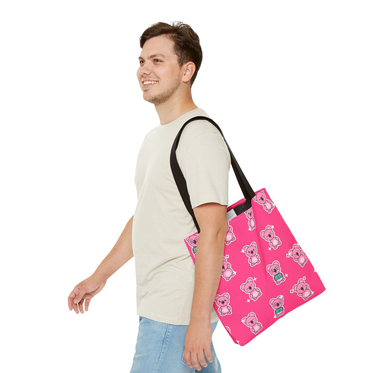 Koa Party All-Over Print Tote Bag – Hot Pink