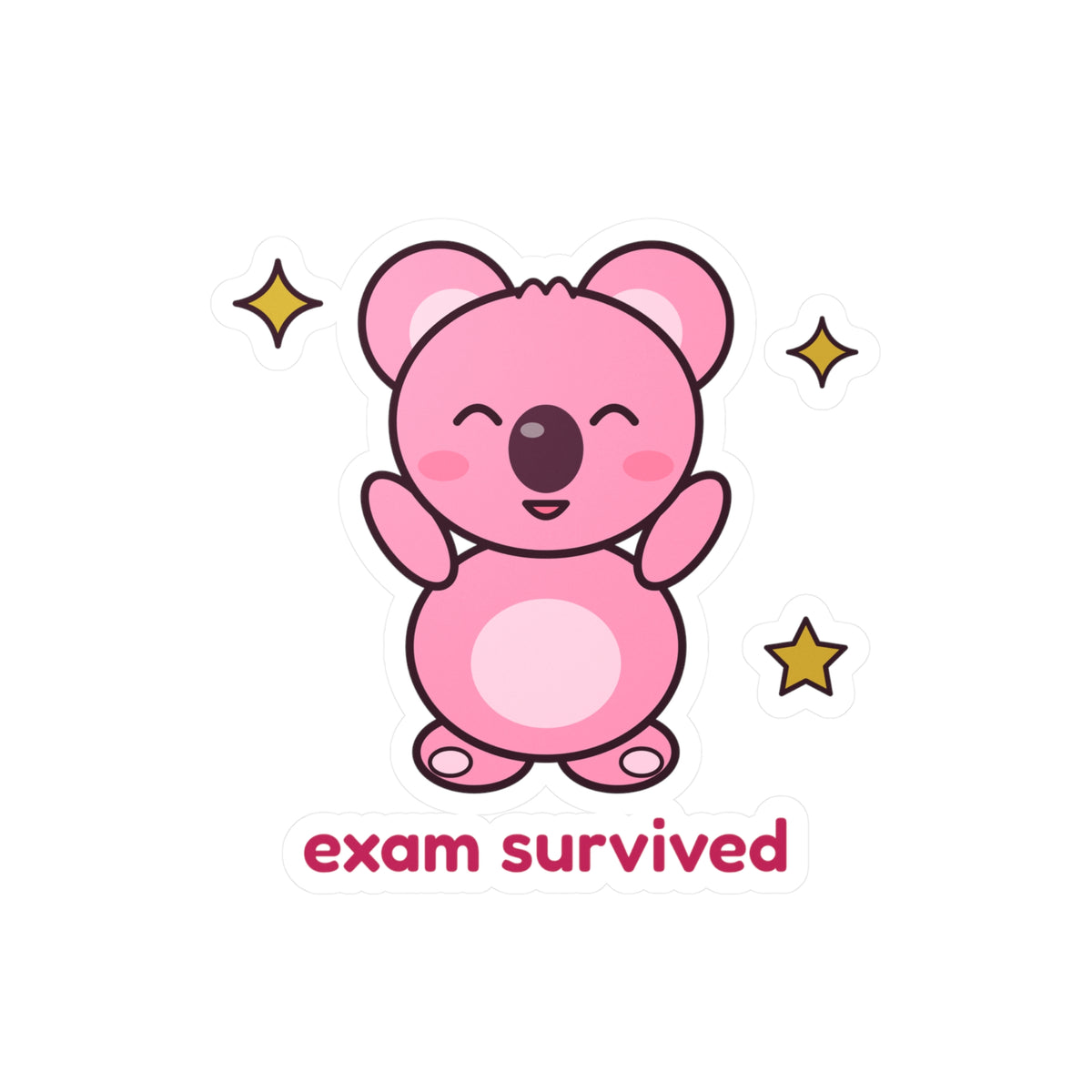 Exam Survived Sticker