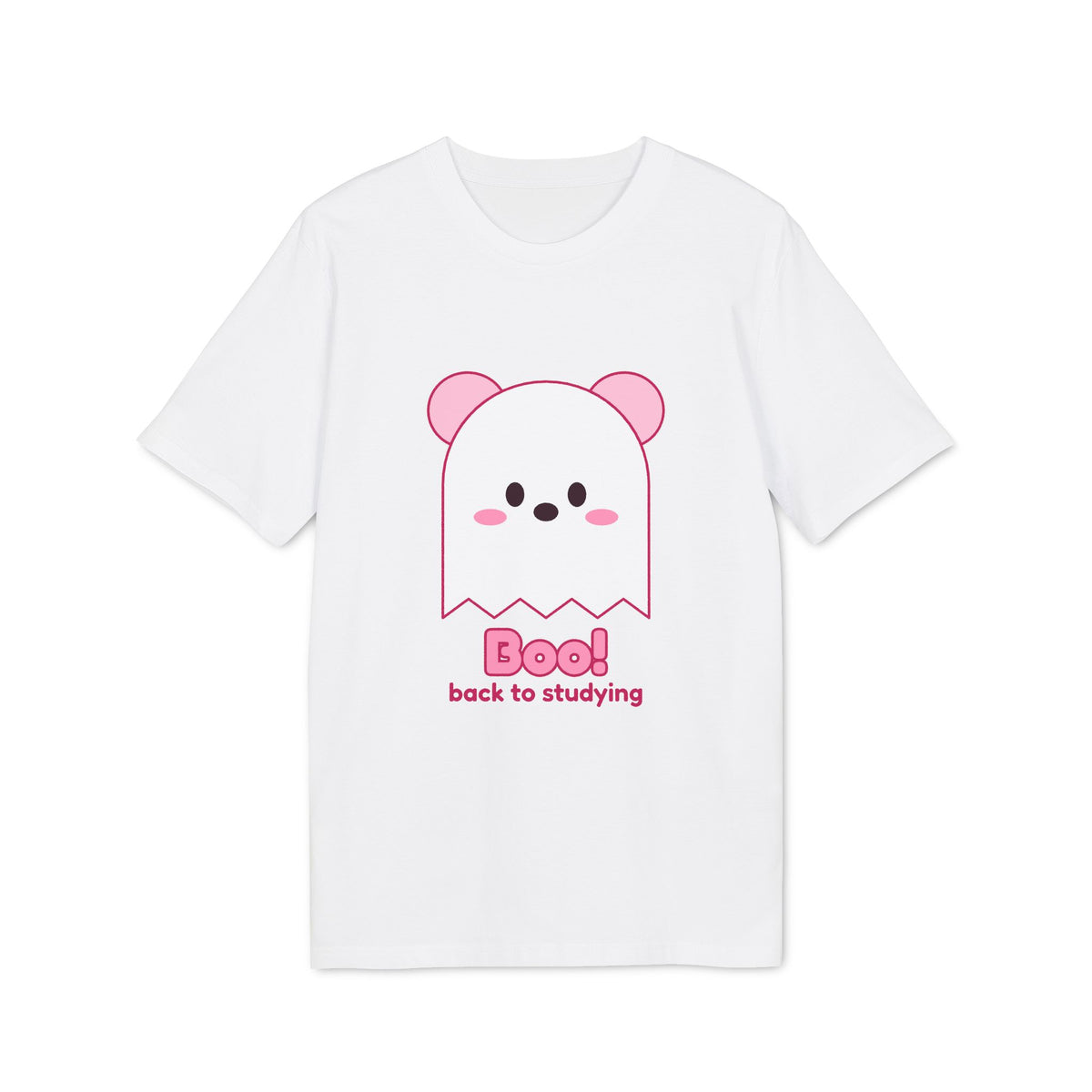 Boo! Ghost Koa Halloween tee, cute pink ghost koala shirt – mockup 1