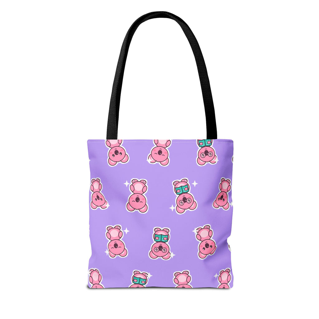Koa Party All-Over Print Tote Bag – Lilac: product photo 8