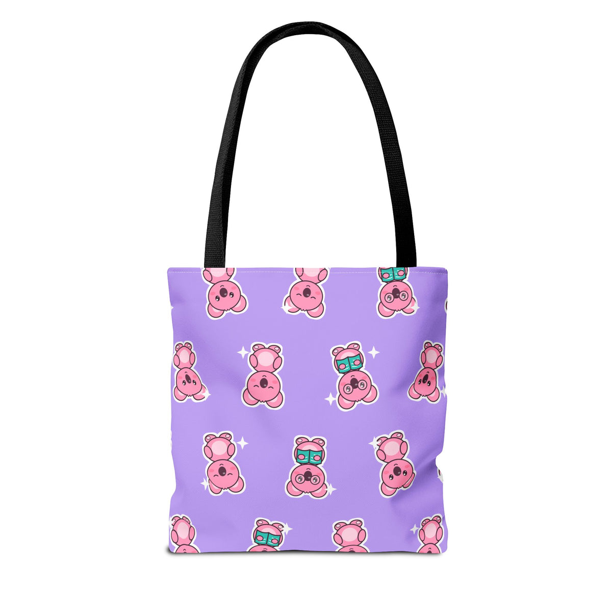Koa Party Allover-Print Tragetasche – Flieder