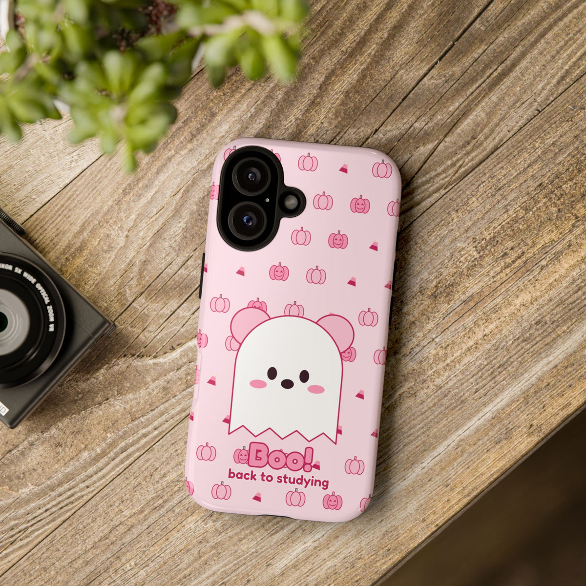 Ghost Koa Pink Pumpkin Tough Phone Case