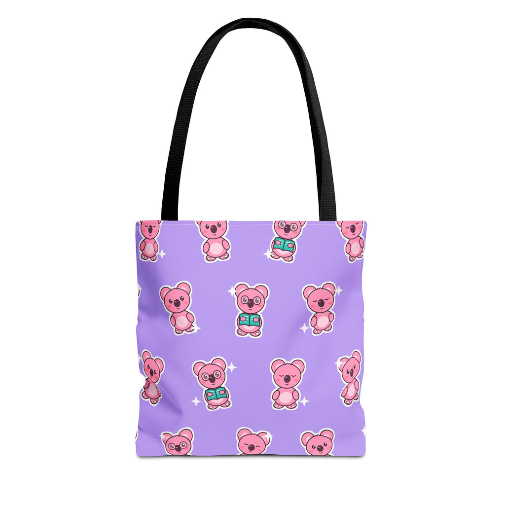 Koa Party All-Over Print Tote Bag – Lilac: detail