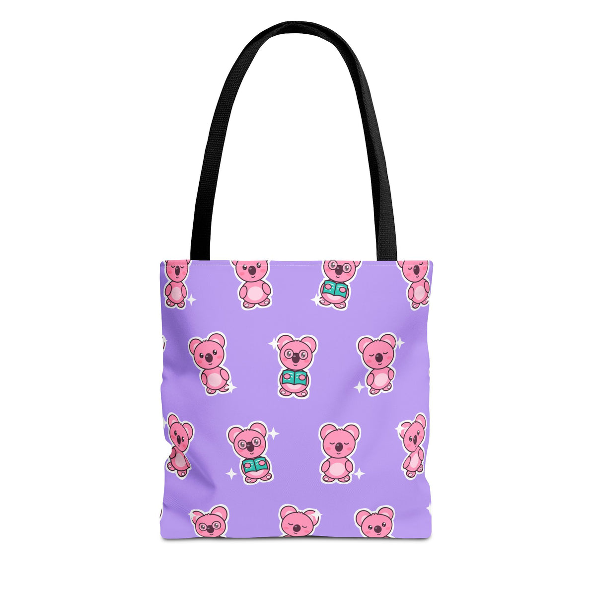 Koa Party Allover-Print Tragetasche – Flieder