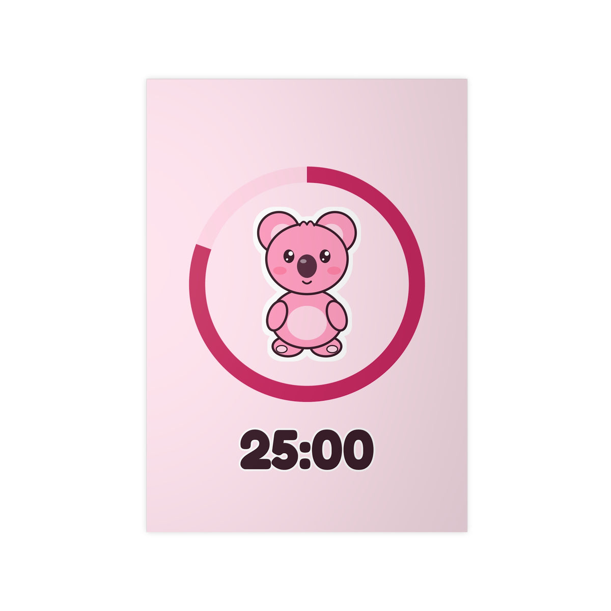 Koa Pomodoro 25:00 Poster