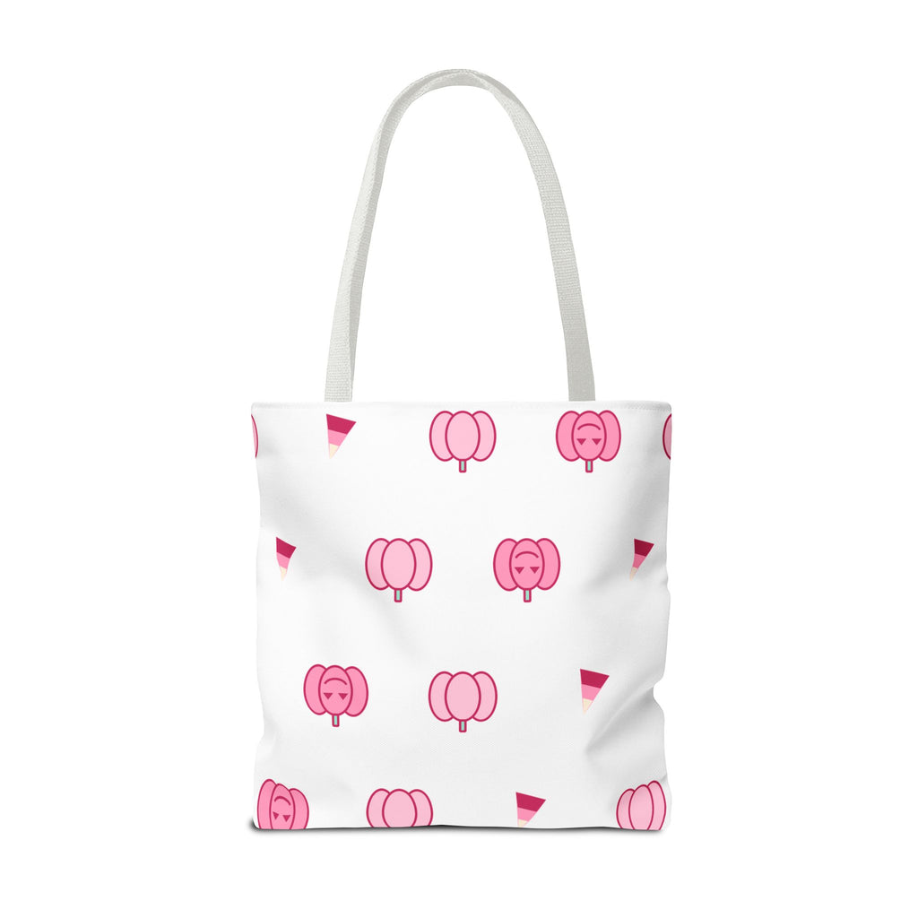Pink Pumpkin Halloween Tote Bag