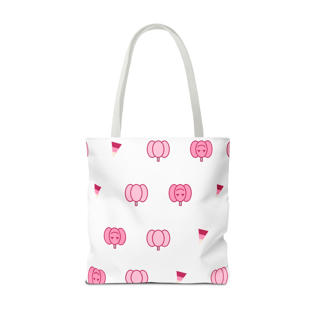Pink Pumpkin Halloween Tote Bag