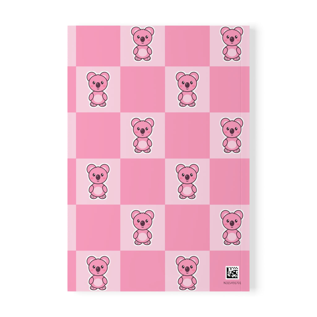 Checkerboard Koa Softcover Notebook (A5)