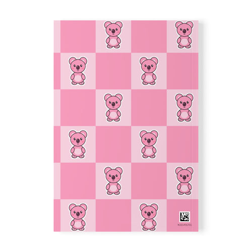Checkerboard Koa Softcover Notebook (A5)