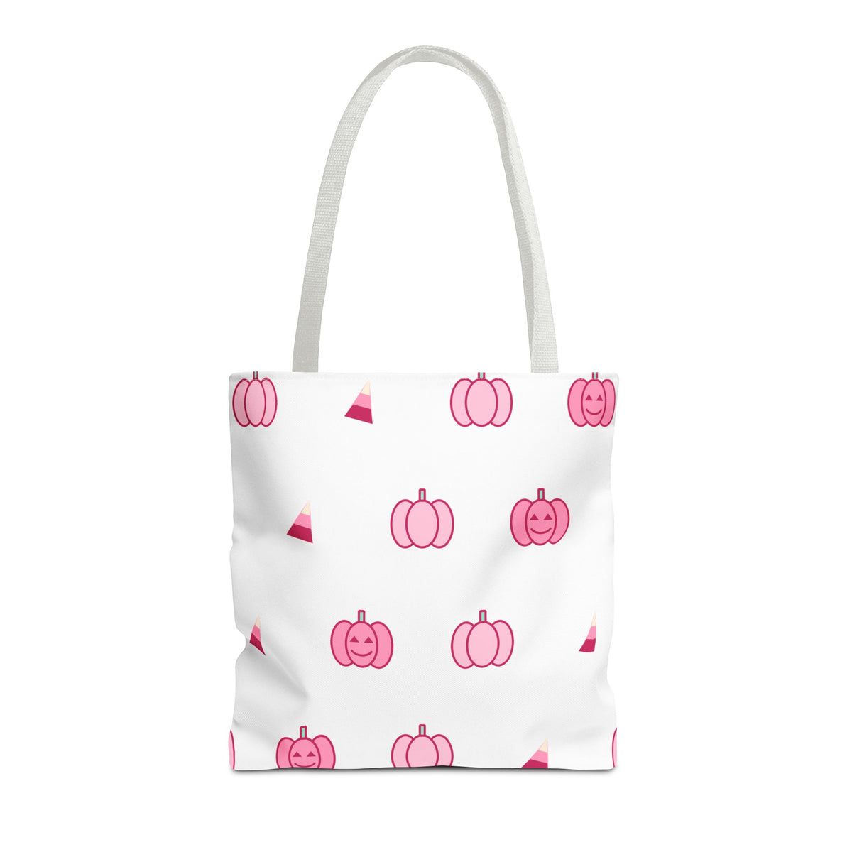 Pink Pumpkin Halloween Tote Bag