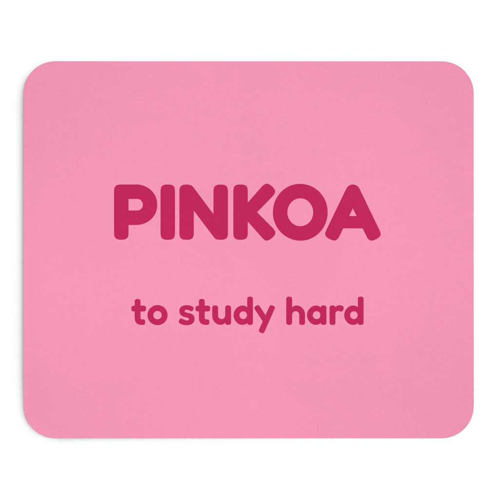 PINKOA „to study hard“ Mauspad