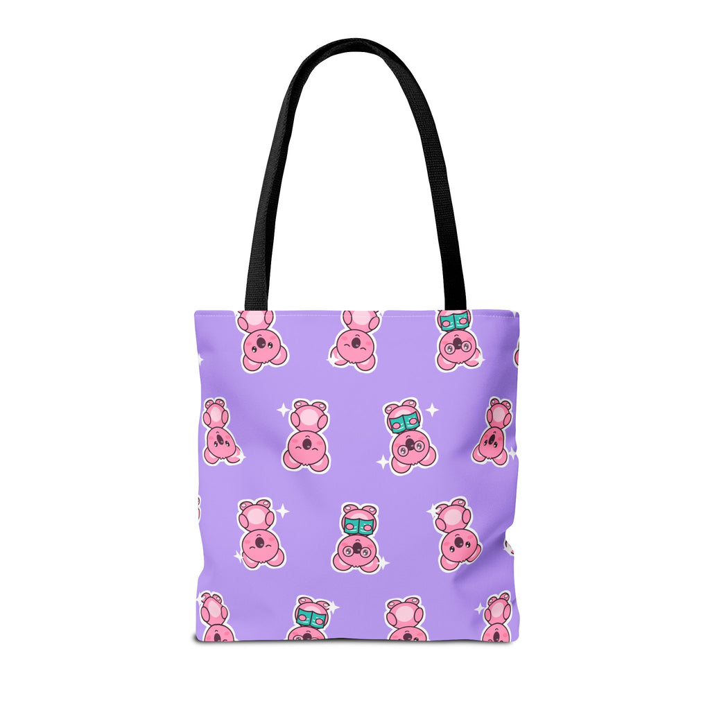 Koa Party All-Over Print Tote Bag – Lilac: product photo 10