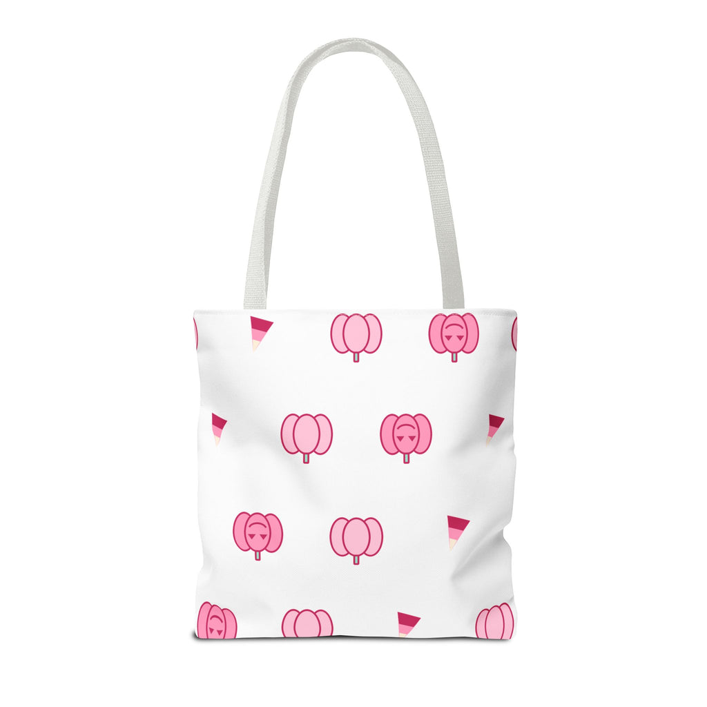 Pink Pumpkin Halloween Tote Bag