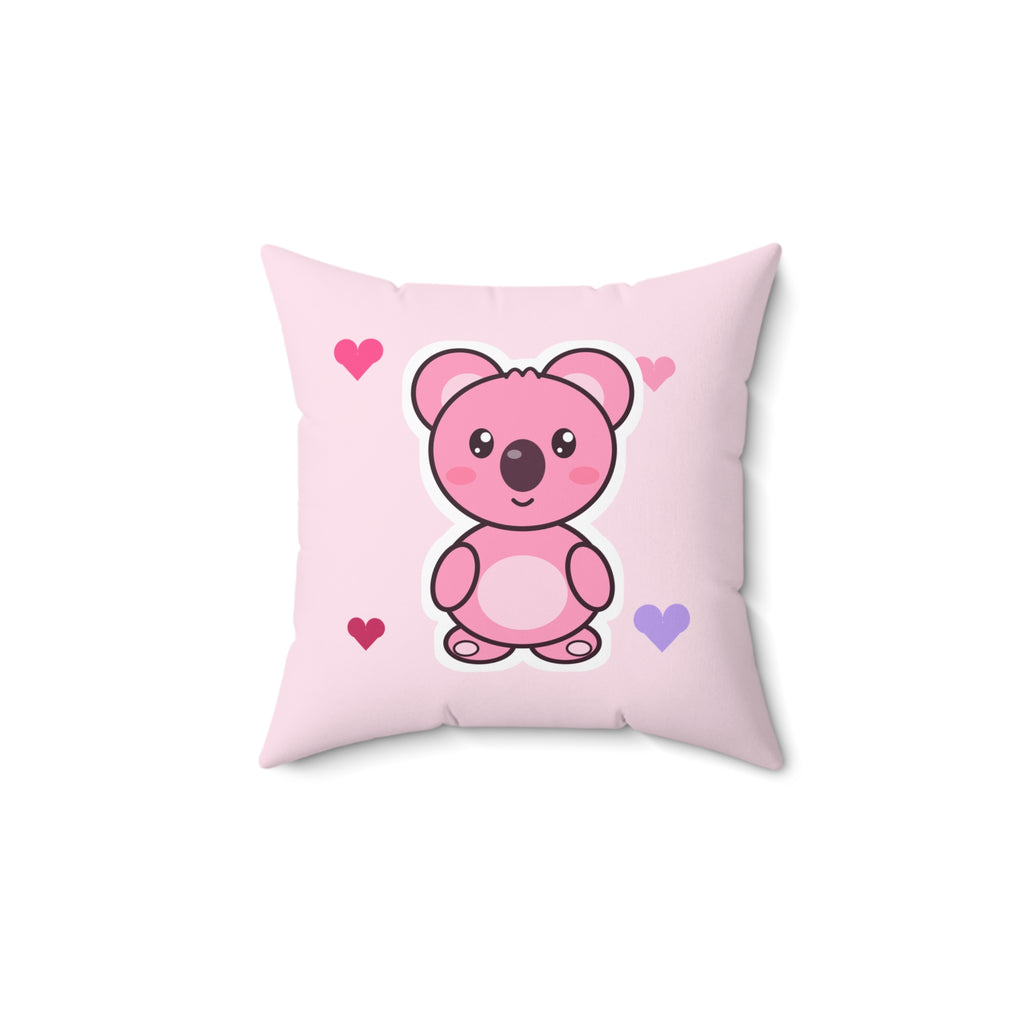 Sleepy Koa "Study Hard, Nap Harder" Pillow