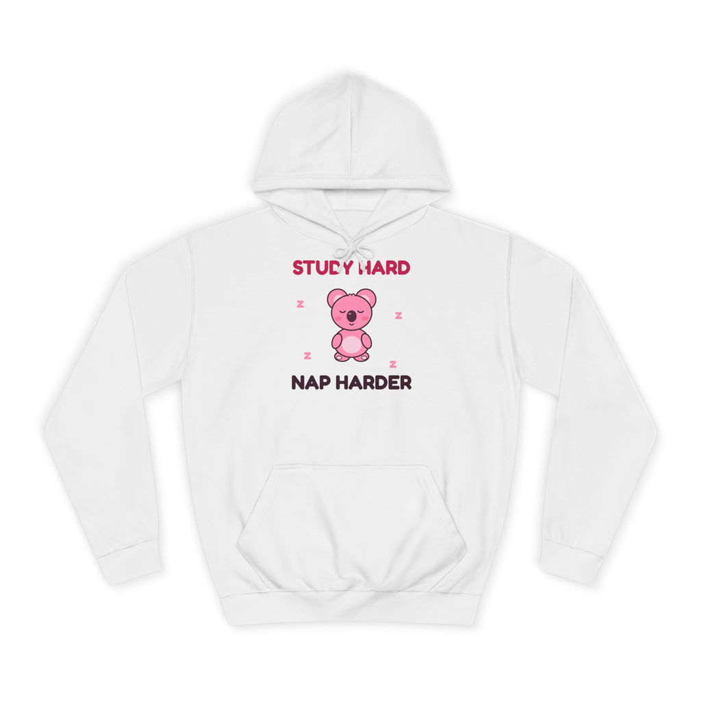 Study Hard Nap Harder Koa Hoodie