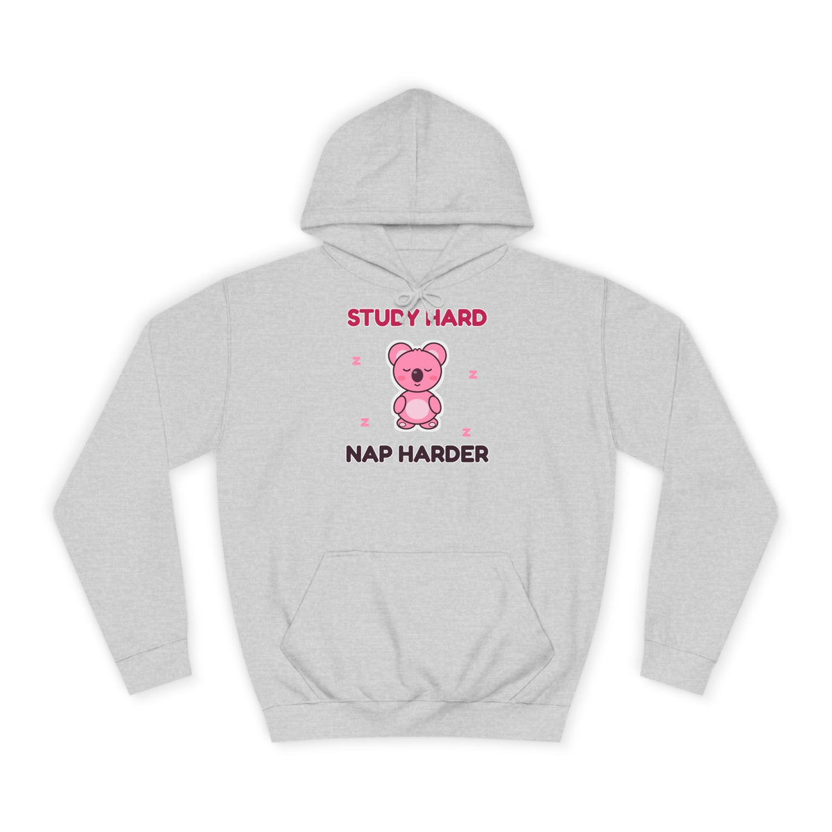 Study Hard Nap Harder Koa Hoodie