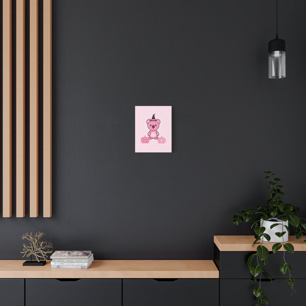 Witch Hat Koa Halloween Canvas