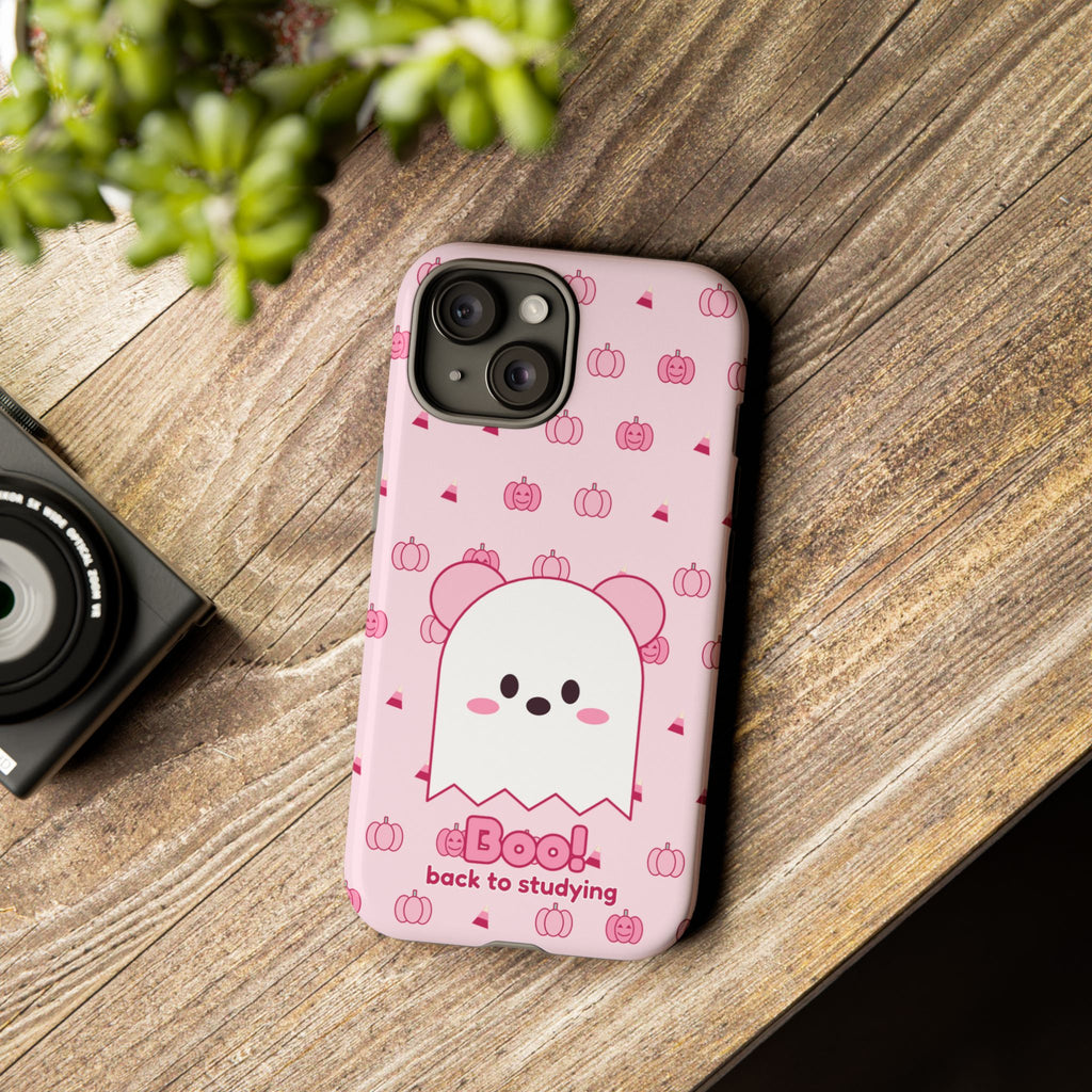 Ghost Koa Pink Pumpkin Tough Phone Case