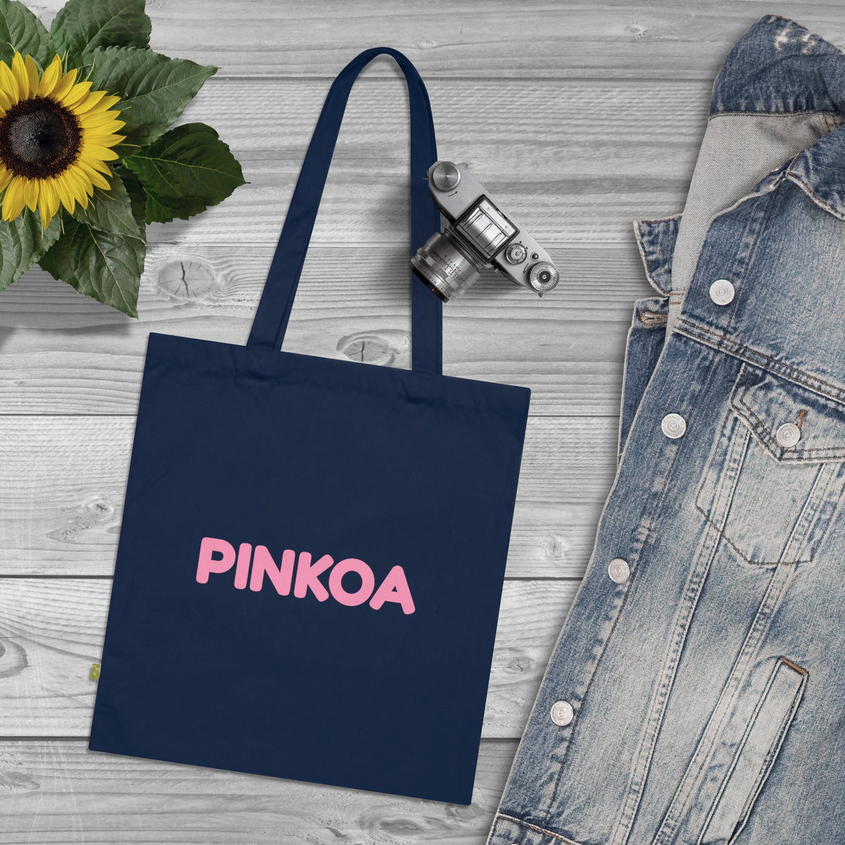 PINKOA Organic Cotton Tote Bag