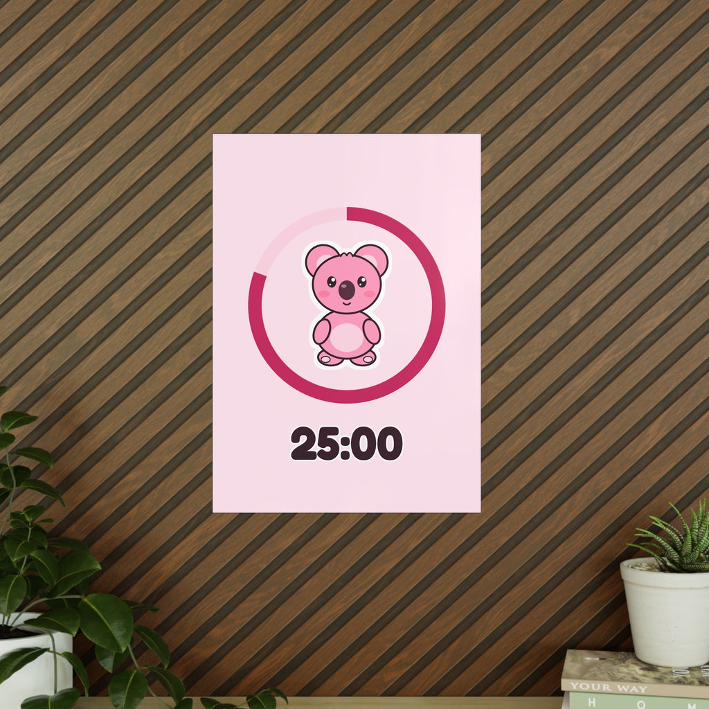 Koa Pomodoro 25:00 Poster